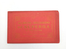 SUPERGA ALBUM RICORDO 12 CARTOLINE VINTAGE IN BIANCO E NERO