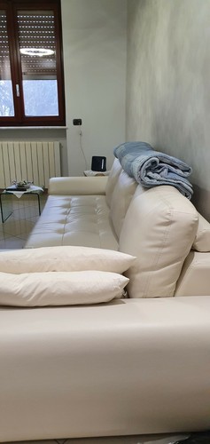 Divano letto angolare - , ecopelle