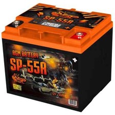 1 SP AUDIO SP-55A batteria agm 55 Ah per gare di musica spl 2000 ampere massimi