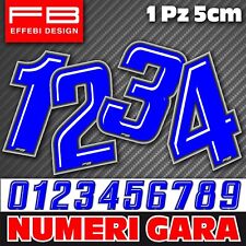 Adesivi Stickers NUMERO GARA