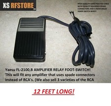YAESU FL-2100/B/F AMPLIFICATORE RELÈ INTERRUTTORE 12 PIEDI! SPEDIZIONE GRATUITA ECONOMICA PESANTE!