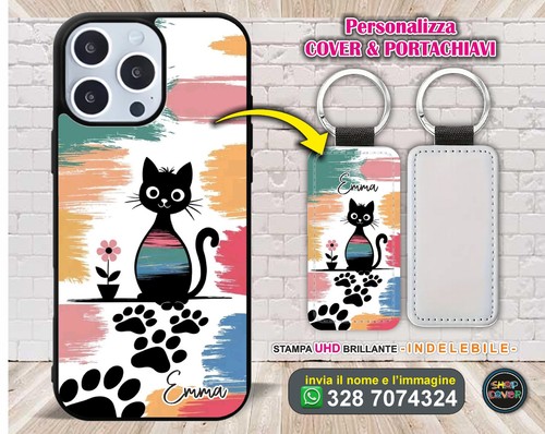 Cover personalizzata con - con, nome