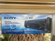 Vintage SONY VCR SLV-N51 - nuovo in scatola sigillata - suono stereo hi-fi