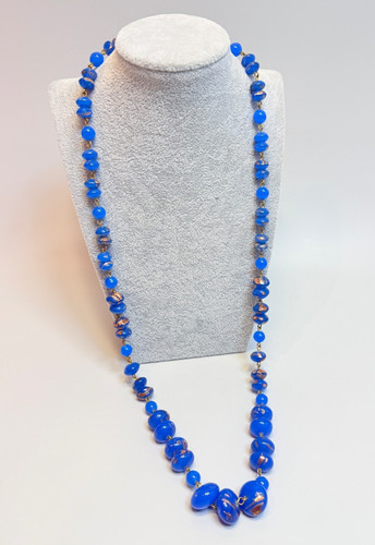 Collana vintage italiana vetro - vintage,