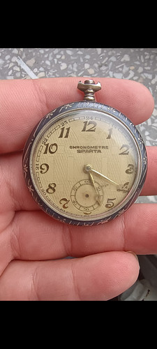 Vecchio orologio tasca - da, art