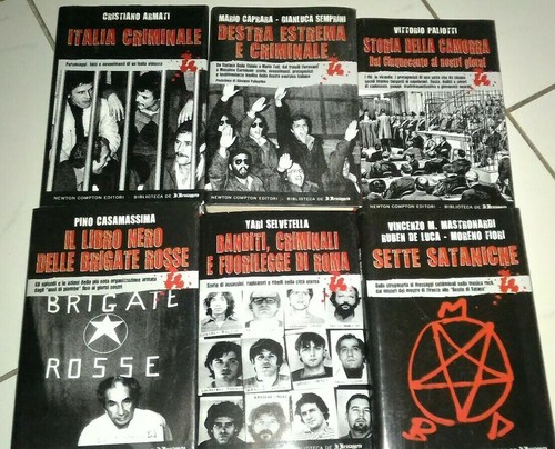 Lotto libri italia criminale - 6,