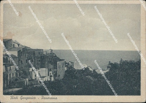 M747 cartolina rodi garganico - m747,