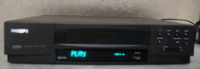 PHILIPS VIDEOREGISTRATORE VHS 3 TESTINE CON TELECOMANDO 