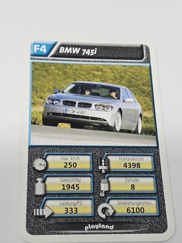 Bmw 745i scheda - f4,