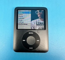 Apple iPod Nano A1236 3a generazione 8GB Lettore MP3 Nero - Testato