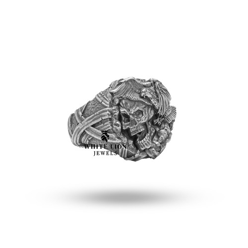 Anello uomo argento - anello,