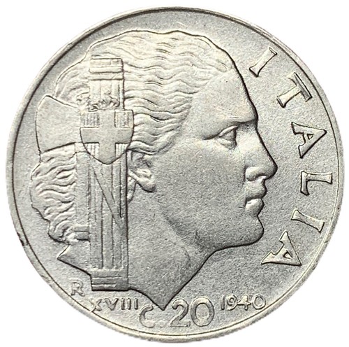 Centesimi 1940 xviii - 20,
