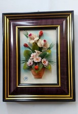 Quadretto Vintage Ceramica Di