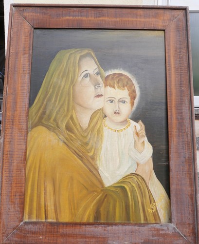 Antico quadro religioso