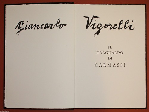 Libro artista carmassi - d'artista,
