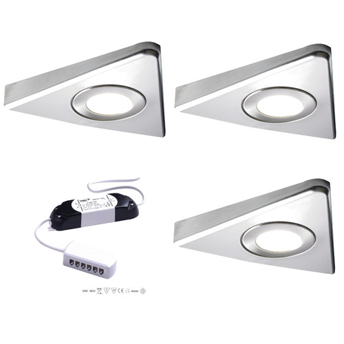 Kit luci led triangolo vega - luci,
