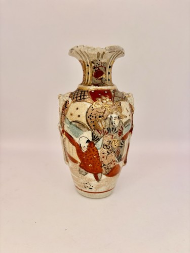 Antico vaso giapponese - , satsuma
