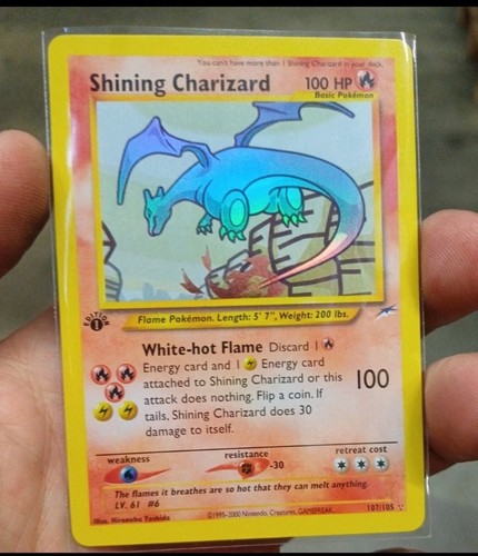 Shining charizard 107 105 - charizard,