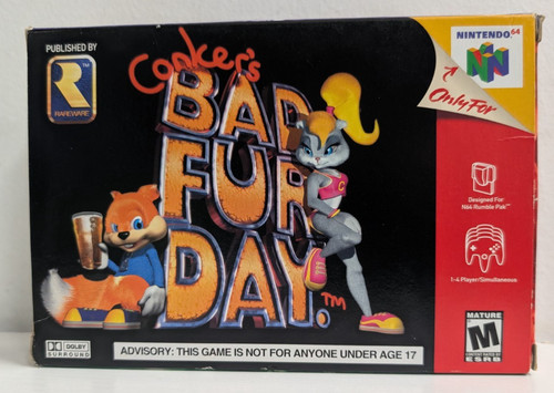Conker bad fur day n64 - bad,
