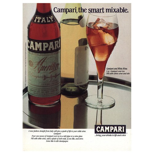 Pubblicità campari the smart - pubblicità,