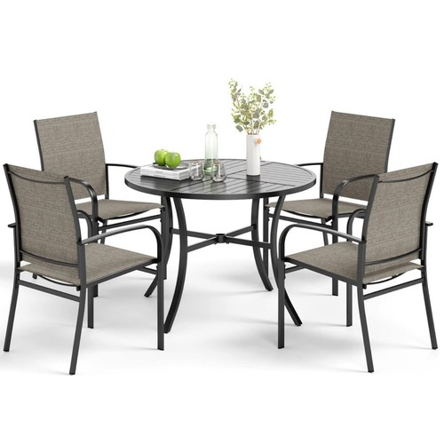 Piece outdoor dining set - piece,