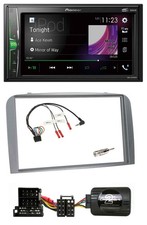 Pioneer 2DIN volante DAB USB Bluetooth autoradio per Alfa Romeo 147 GT 04-10 sil