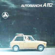 Lancia A112 197? Brochure