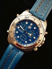 SECTOR NO LIMITS 250 2651925035 BLU NUOVO PERFETTO CRONOGRAFO CON DATARIO