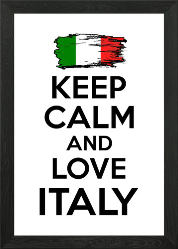 Keep calm and - calm, love