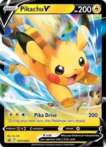Pikachu swsh285 pokemon - -,