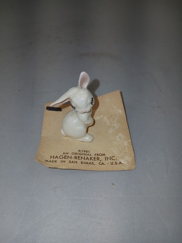 Figurina hagen renaker bunny - figurina,