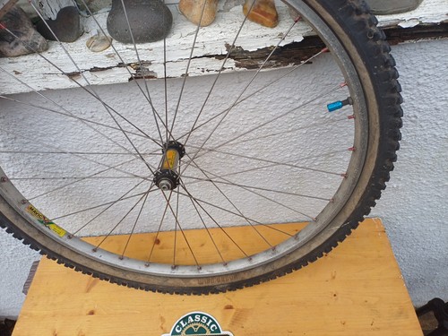 Ruota anteriore mtb retrò - ruota,