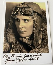 Leni Tyreifenstahl--FIRMATO~4X5.7-foto-cinemasta tedesco anni '30-Trionfo della volontà