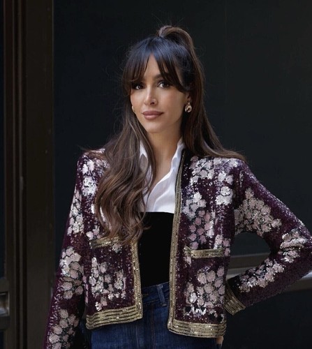 Zara blazer maglia - zara, paillettes