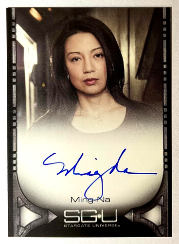 Scheda autografa stargate - scheda,
