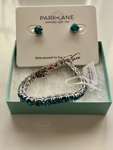 Set bracciale orecchini park - e,
