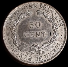 50 Cent Indocina francese 1946