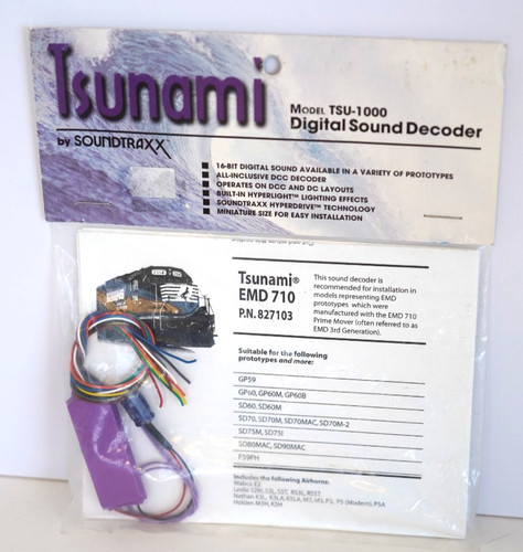 Soundtraxx tsunami tsu - soundtraxx, tsu-1000