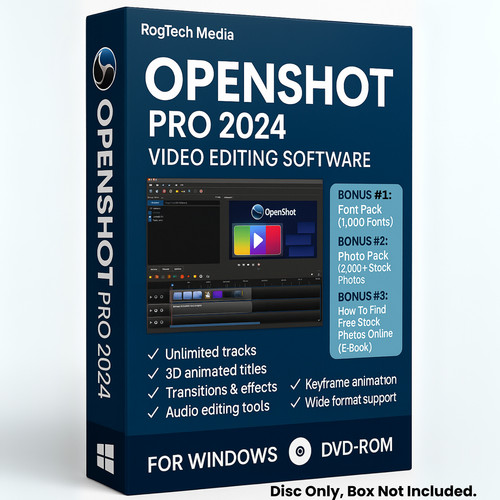 Editor video open shot pro - video,