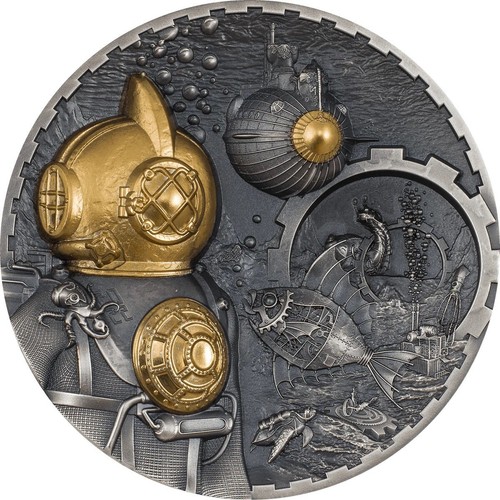 Nautilus steampunk moneta - 3,