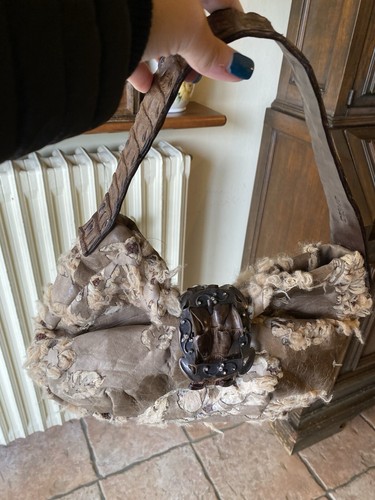 Borsa desmo originale pelle - in,