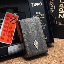 Zippo Lighter 100 Years Art