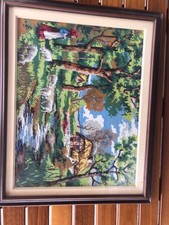 Quadri in Mezzo punto con cornice in legno