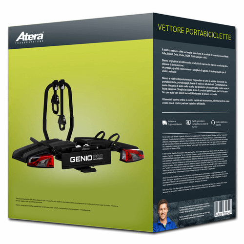 Atera genio pro advanced - advanced, black
