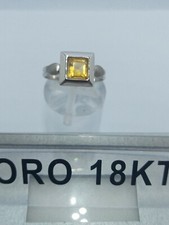 Anello in oro bianco 750 18
