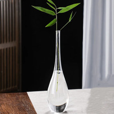 Elegante Vaso Di Vetro