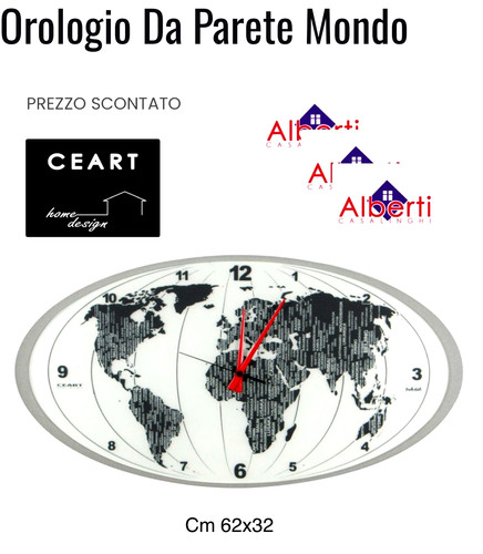 Orologio parete ceart - , (
