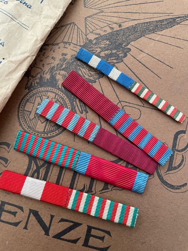 Lotto nastrini militari - lotto, 4