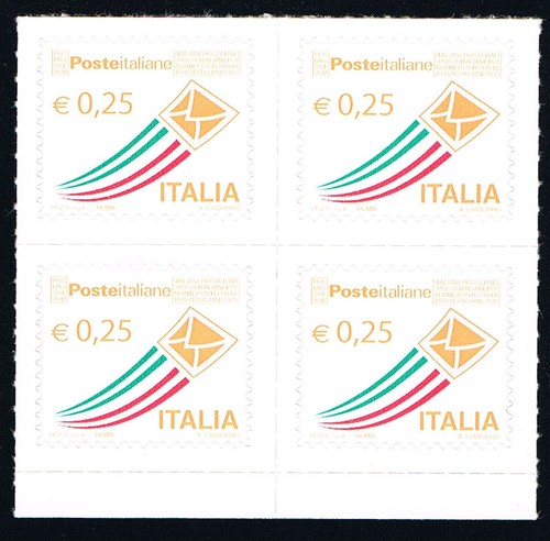 Italia quartina poste - italia, la