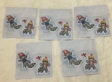 5 tovaglioli di carta